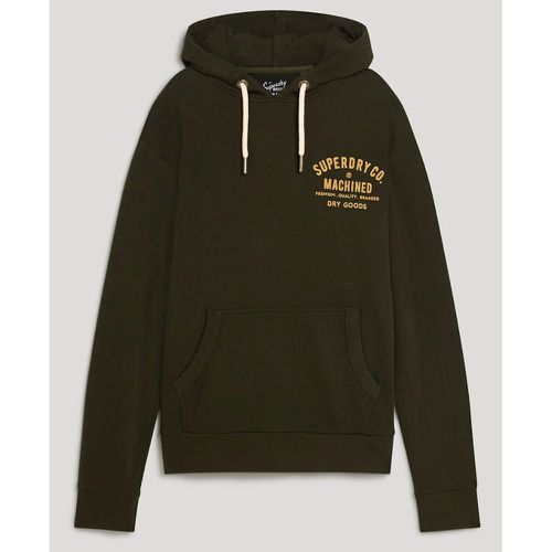 Logo Print Cotton Hoodie - Superdry - Modalova