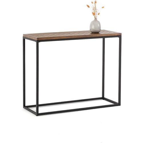 Nottingham Parquet Pine & Metal Console Table - LA REDOUTE INTERIEURS - Modalova