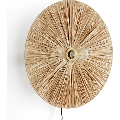 Rafita 50cm Diameter Round Raffia Wall Light - LA REDOUTE INTERIEURS - Modalova