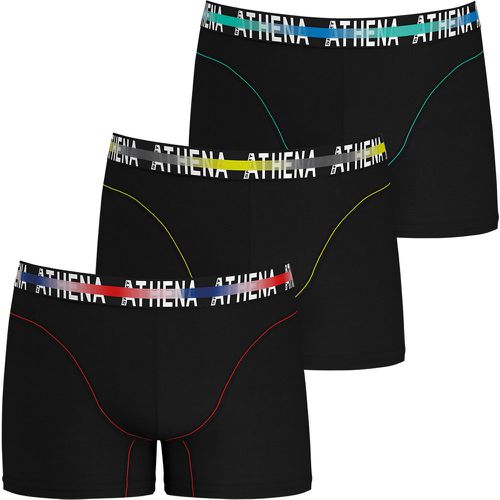 Pack of 3 Endurance 24H Hipsters in Cotton - Athena - Modalova