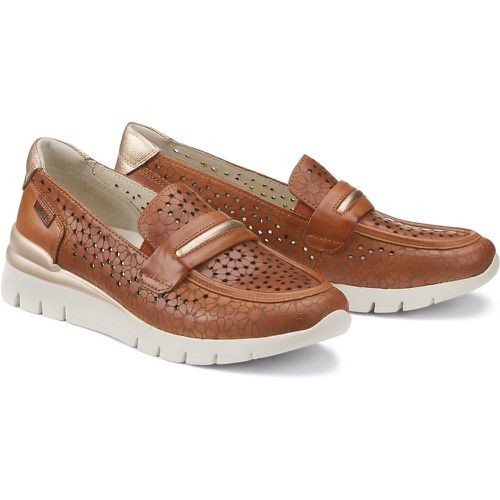 Cantabria Leather Wedge Loafers - Pikolinos - Modalova