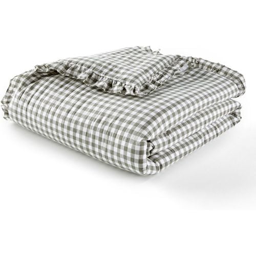 Georgette Gingham 100% Cotton Quilted Child's Bedspread - LA REDOUTE INTERIEURS - Modalova