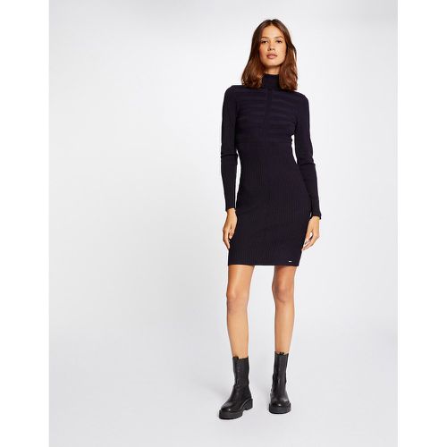 Fine Knit Jumper Dress with High Neck - Morgan - Modalova