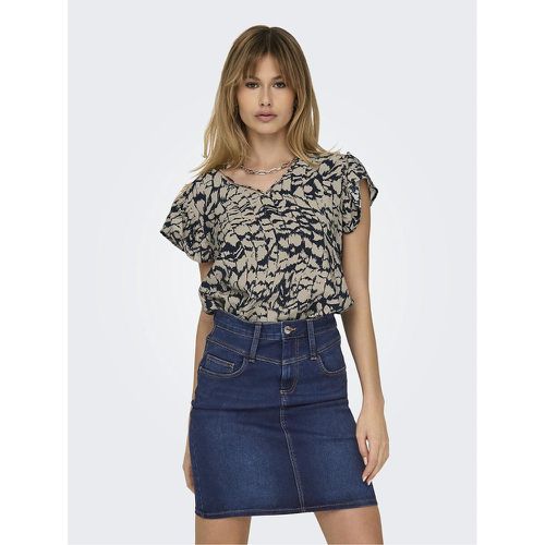 Short Sleeve V-Neck Blouse - Only - Modalova