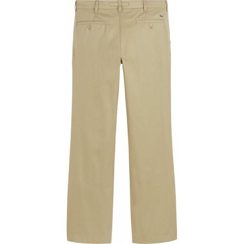 Straight Fit Chinos in Cotton Twill - Lacoste - Modalova