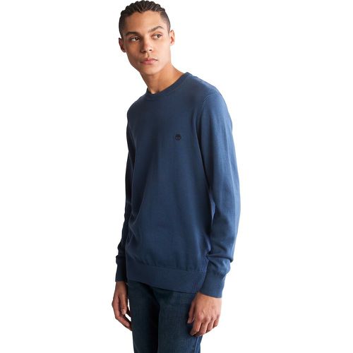 Cotton Regular Fit Jumper with Crew Neck - Timberland - Modalova