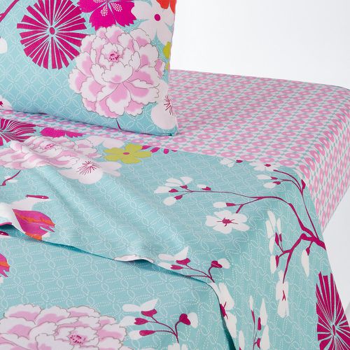 Floral 100% Cotton Flat Sheet - LA REDOUTE INTERIEURS - Modalova