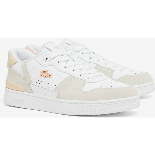 T Clip Set Low Top Trainers in Leather - Lacoste - Modalova