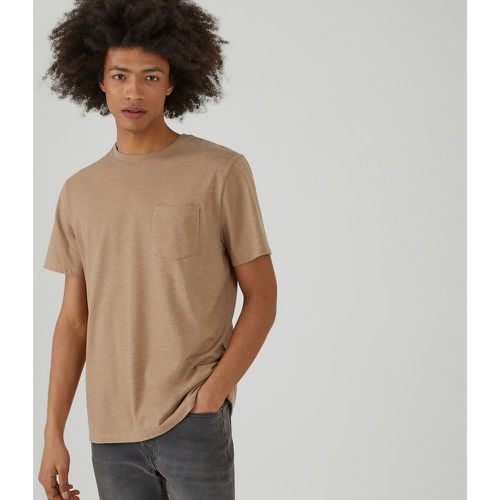 Cotton Blend Pocket T-Shirt with Crew Neck - LA REDOUTE COLLECTIONS - Modalova