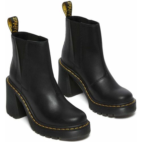 Spence Ankle Boots in Sendal Leather with Block Heel - Dr. Martens - Modalova