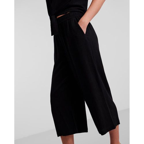 Wide Leg Culottes with High Waist - Pieces - Modalova