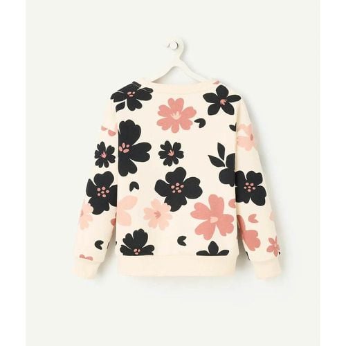 Floral Cotton Mix Sweatshirt with Crew Neck - TAPE A L'OEIL - Modalova