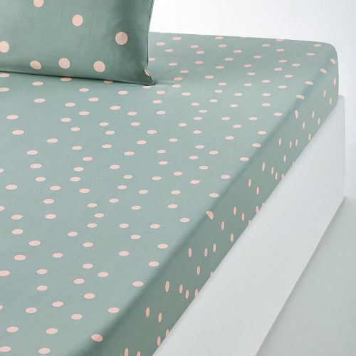 Orianne Spotted 100% Cotton Fitted Sheet - LA REDOUTE INTERIEURS - Modalova