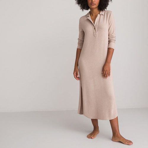 Polo Collar Nightdress - LA REDOUTE COLLECTIONS - Modalova