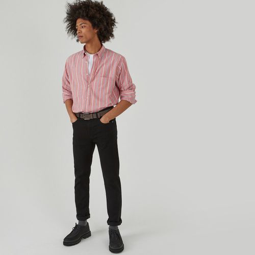 Striped Cotton Shirt in Regular Fit with Button-Down Collar - LA REDOUTE COLLECTIONS - Modalova