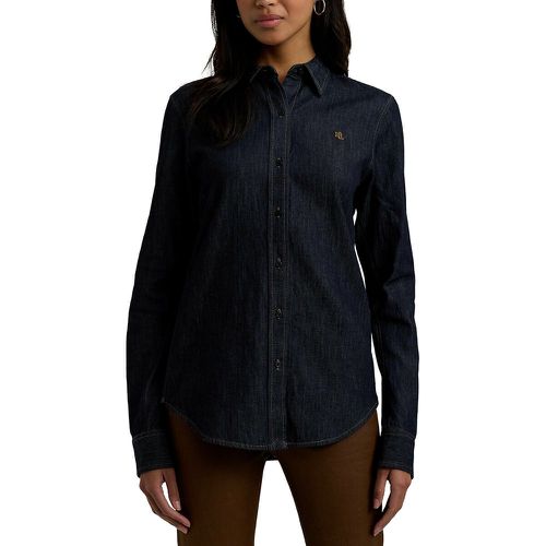 Jamelko Denim Fitted Shirt - Lauren Ralph Lauren - Modalova