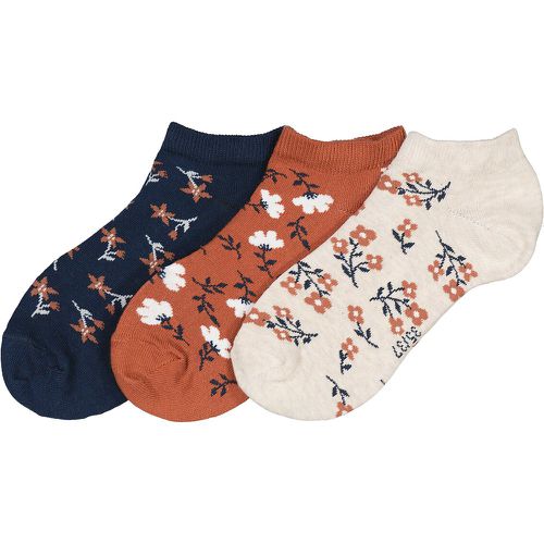 Pack of 3 Pairs of Socks in Cotton Mix - LA REDOUTE COLLECTIONS - Modalova