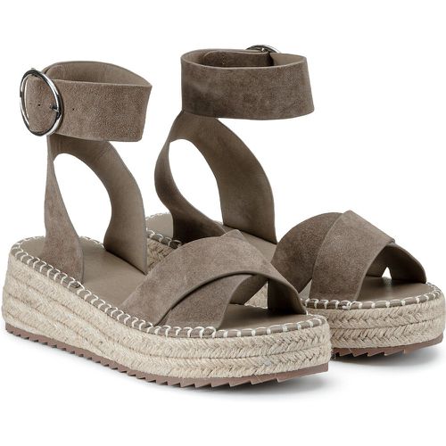 Suede Wedge Sandals - LA REDOUTE COLLECTIONS - Modalova