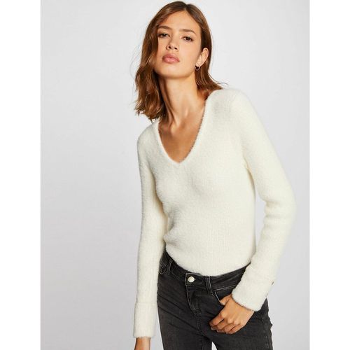 V-Neck Fine Knit Jumper - Morgan - Modalova