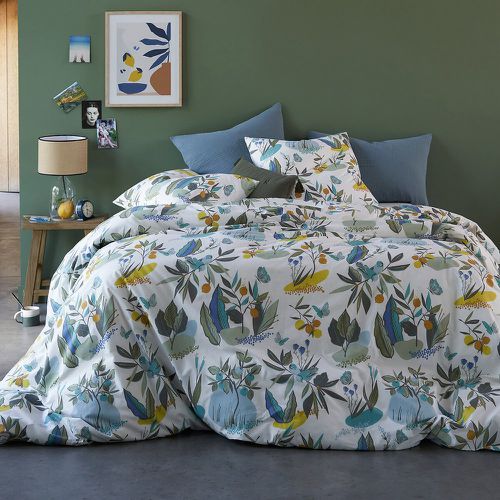 Gardane Floral 100% Organic Cotton Duvet Cover - LA REDOUTE INTERIEURS - Modalova