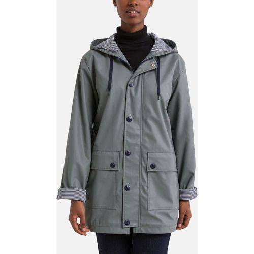 Iconic Hooded Waxed Jacket - PETIT BATEAU - Modalova