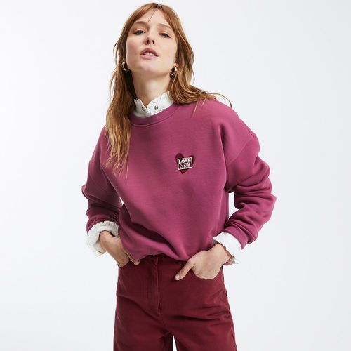 Embroidered Crew Neck Sweatshirt - LA REDOUTE COLLECTIONS - Modalova