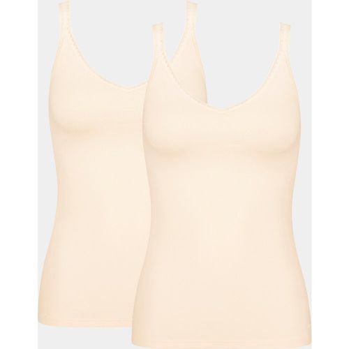 Pack of 2 Go Vest Tops in Cotton - Sloggi - Modalova