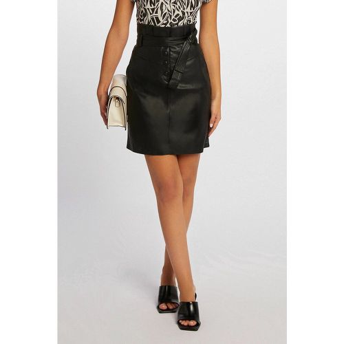 Faux Leather Mini Skirt - Morgan - Modalova