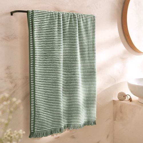 Malo Striped 100% Cotton Bath Sheet - LA REDOUTE INTERIEURS - Modalova