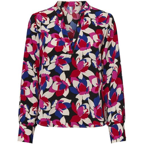 Printed V-Neck Blouse - Only - Modalova