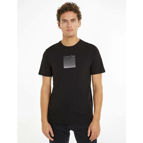 Embroidered Logo Cotton T-Shirt - Calvin Klein - Modalova