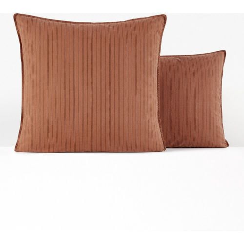 Monille Checked 100% Washed Cotton Pillowcase - LA REDOUTE INTERIEURS - Modalova