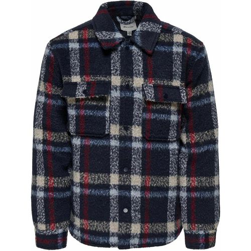 Checked Lined Jacket - Only & Sons - Modalova