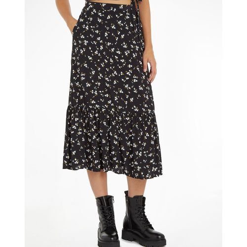 Floral Midi Skirt - Tommy Jeans - Modalova