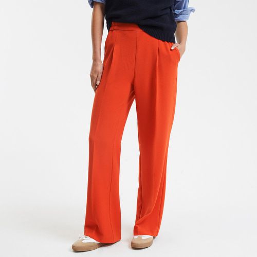 Crêpe Wide Leg Trousers, Length 31" - LA REDOUTE COLLECTIONS - Modalova