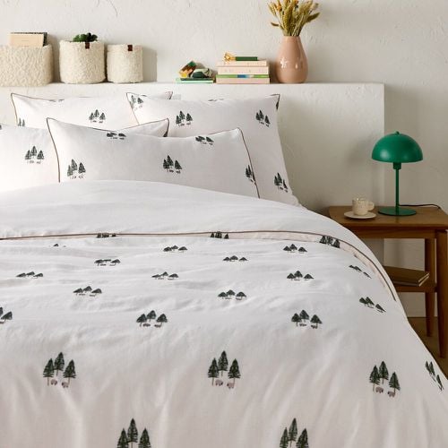 Anton Washed Cotton & Linen Duvet Cover - LA REDOUTE INTERIEURS - Modalova