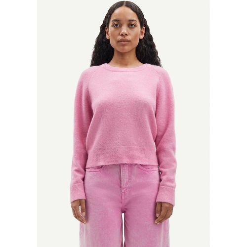 Nor Wool Mix Jumper with Crew Neck - SAMSOE AND SAMSOE - Modalova