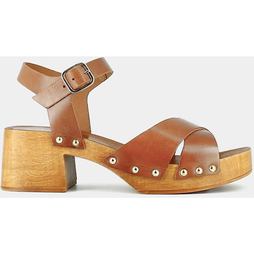 Mae Bis Clog Sandals in Leather - JONAK - Modalova