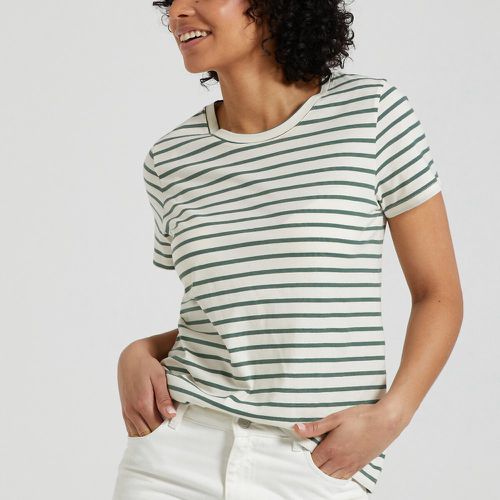 Striped Cotton Jersey T-Shirt, Regular Fit - PETIT BATEAU - Modalova