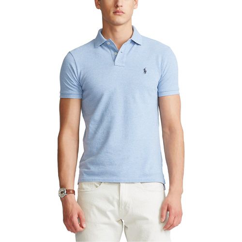 Cotton Pique Polo Shirt in Slim Fit - Polo Ralph Lauren - Modalova