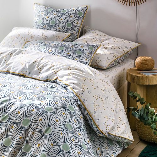Oja Art Deco Floral 100% Cotton Duvet Cover - LA REDOUTE INTERIEURS - Modalova