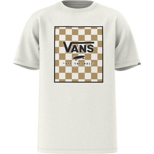 Logo Print Cotton T-Shirt with Short Sleeves - Vans - Modalova