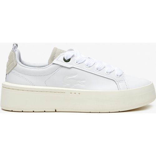 Carnaby Platform Trainers in Leather/Suede - Lacoste - Modalova