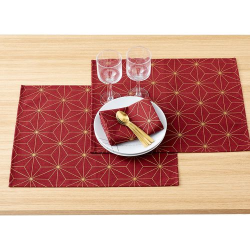 Set of 2 Nordic Star Patterned Placemats - SO'HOME - Modalova