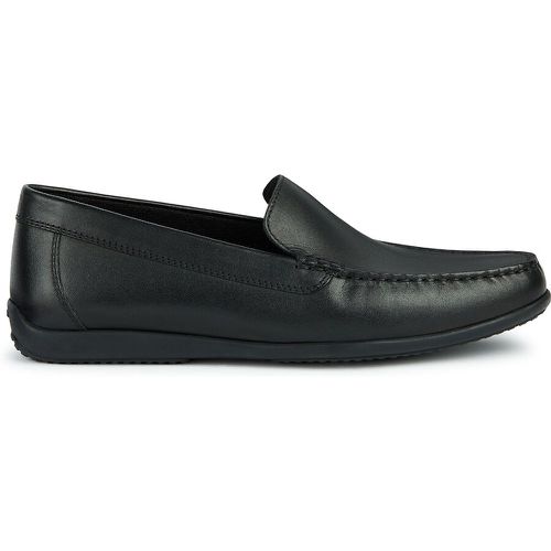 Ascanio Leather Loafers - Geox - Modalova
