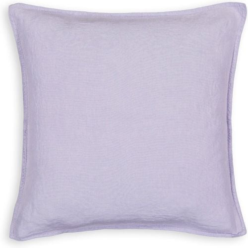 Linot 100% Washed Linen Square Cushion Cover - LA REDOUTE INTERIEURS - Modalova