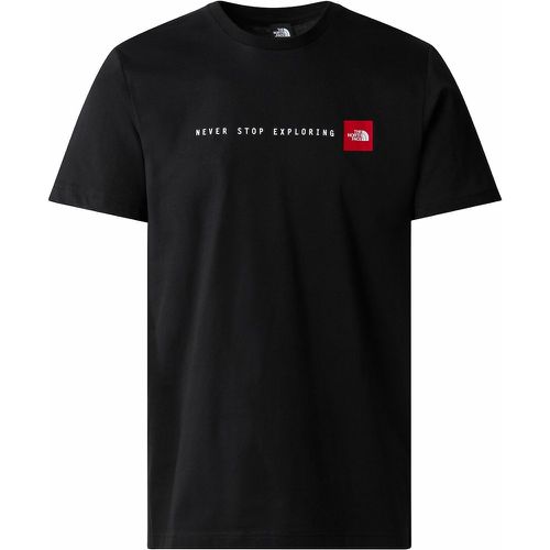 Logo Print Cotton T-Shirt with Short Sleeves - The North Face - Modalova