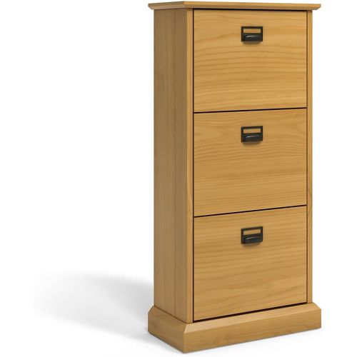 Lindley Solid Pine 3-Drawer Shoe Cabinet - LA REDOUTE INTERIEURS - Modalova