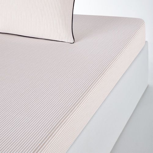 Lior Linen/Cotton Blend Fitted Sheet - LA REDOUTE INTERIEURS - Modalova