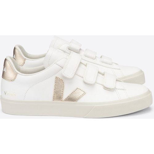 Recife Leather Flatform Trainers with Touch 'n' Close Fastening - Veja - Modalova